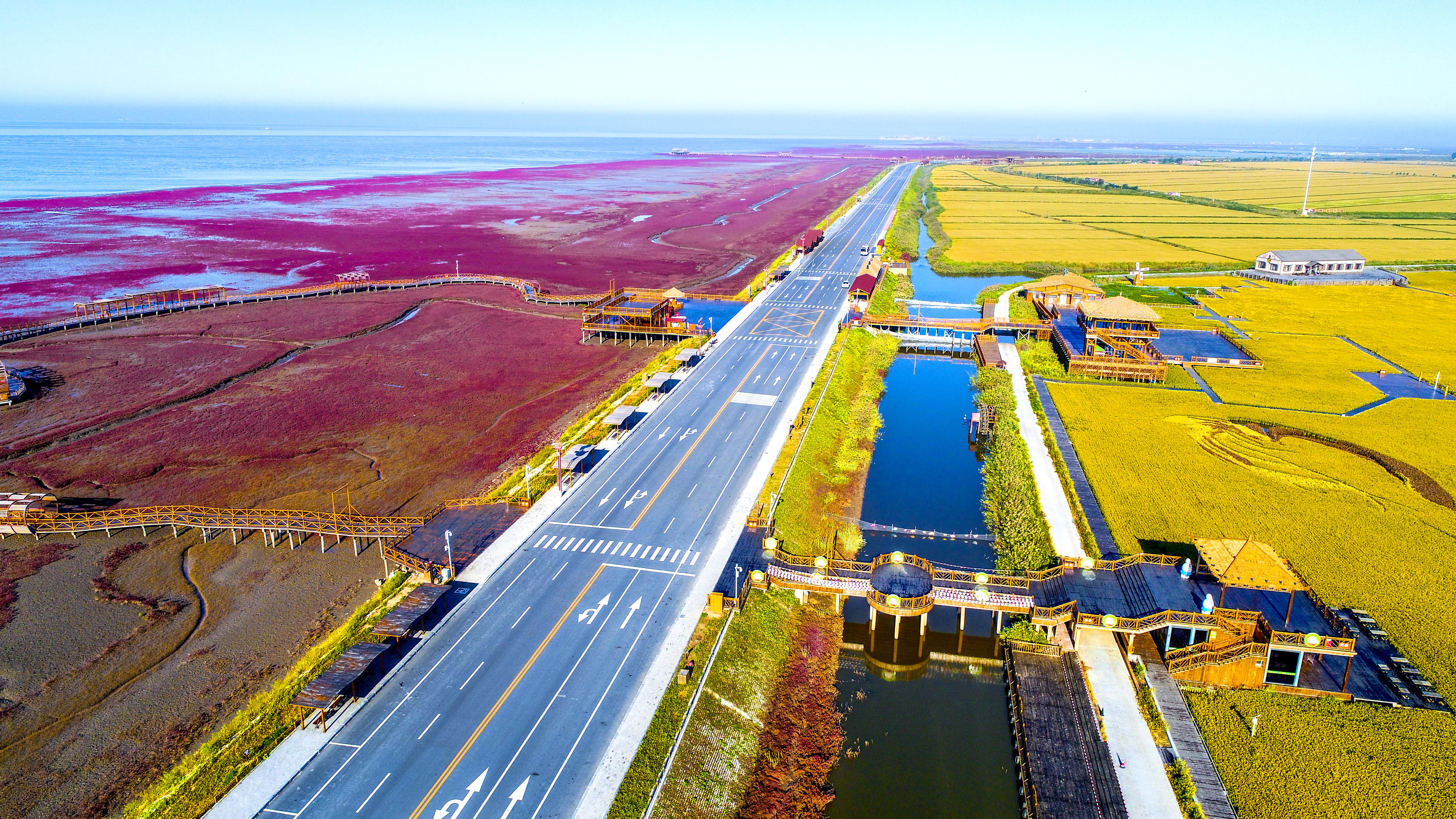 盘锦,湿地生态之旅的魅力之都